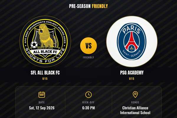 SFL-ALL BLACK FC U16 ACADEMY / 2026-2027 SEASON