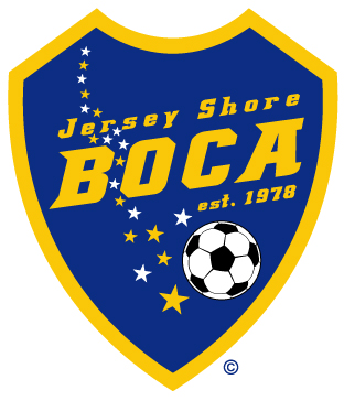 Jersey Shore Boca Jr FC team badge