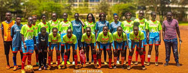 JKUAT FC Women -Jaguars team photo