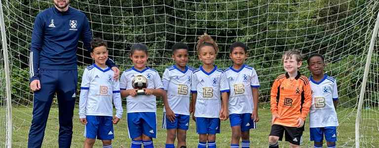 Junior Elite FC - U7 team photo