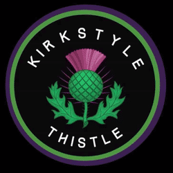 Kirkstyle Thistle. team badge
