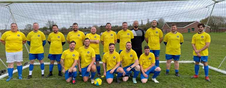 Kirton In Lindsey Over 30’s team photo