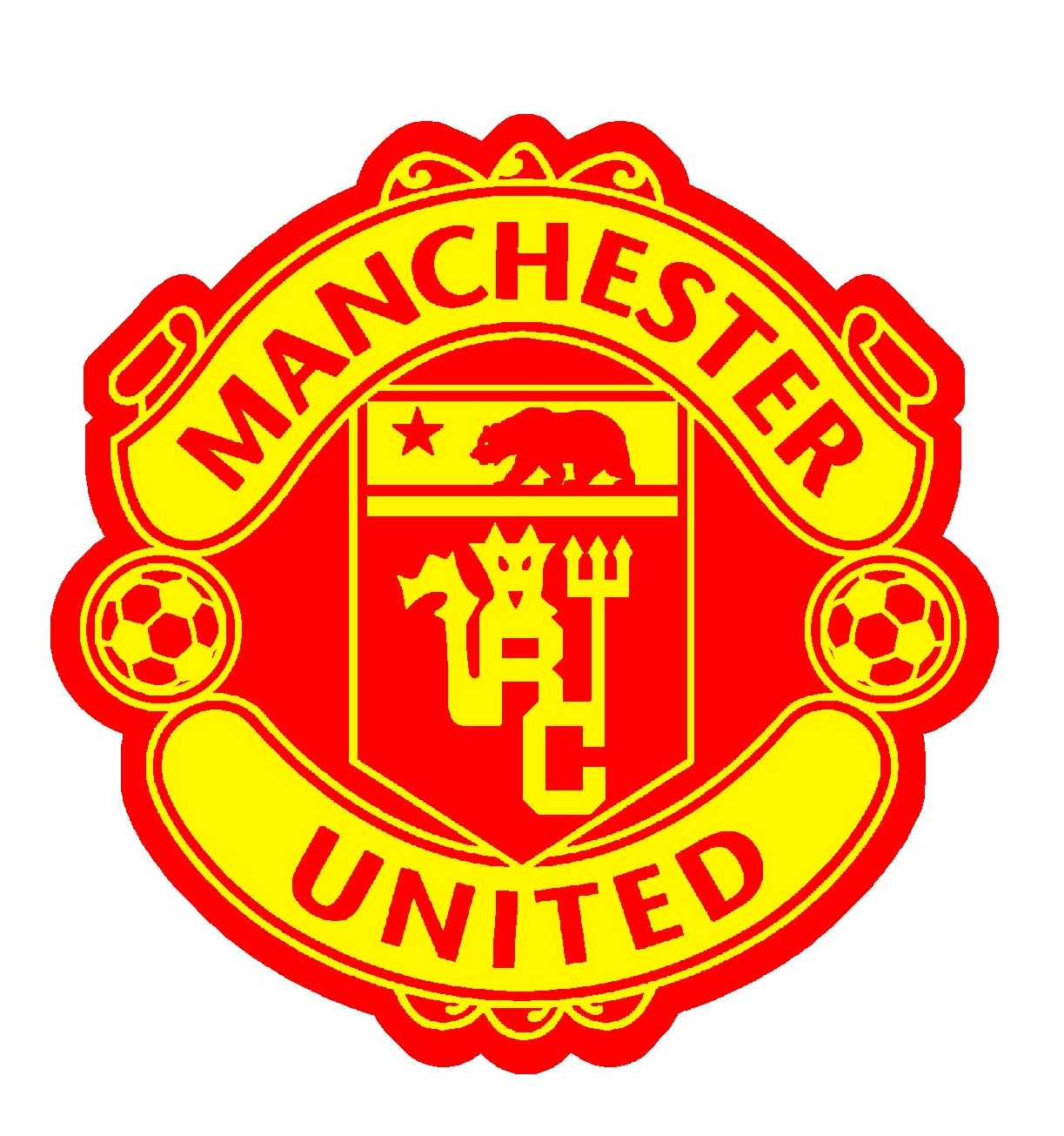 Man U Soccer Club team badge