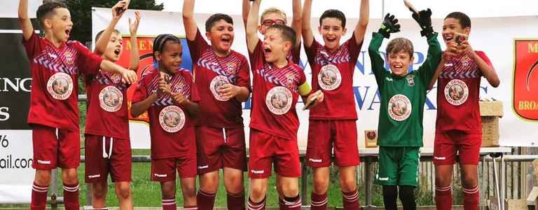 Mangotsfield United - U12 Div 1 team photo