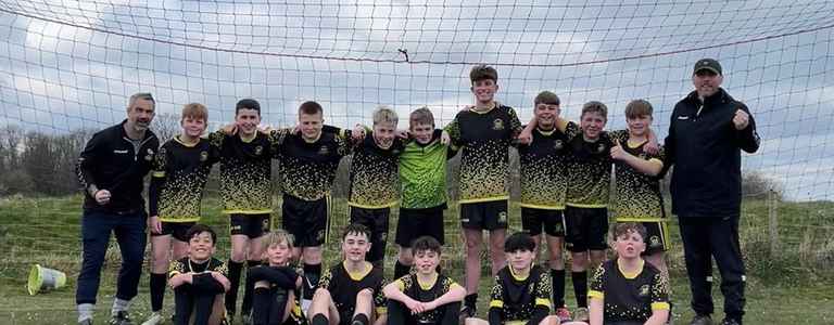 Meole Brace Eagles team photo