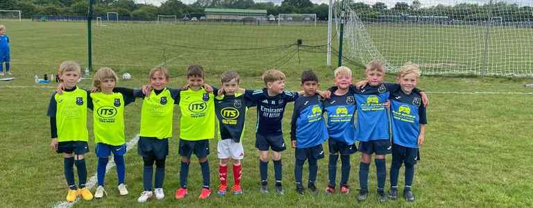 Newhall Rangers Yth U7 Blues team photo