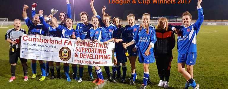 Newlaithes FC Ladies team photo