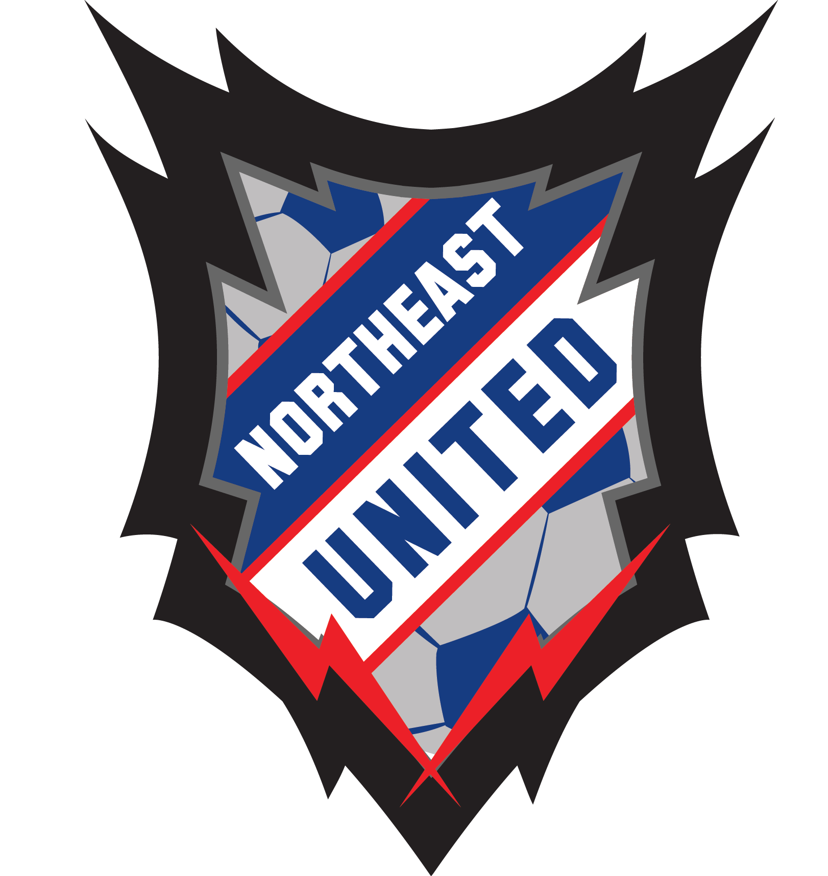 North East United SC team badge