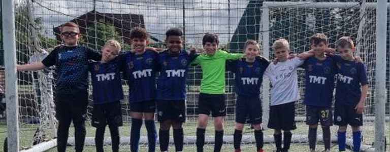 Oldham Town Juniors FC Torino team photo