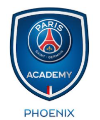 Paris Saint-Germain Academy Phoenix team badge