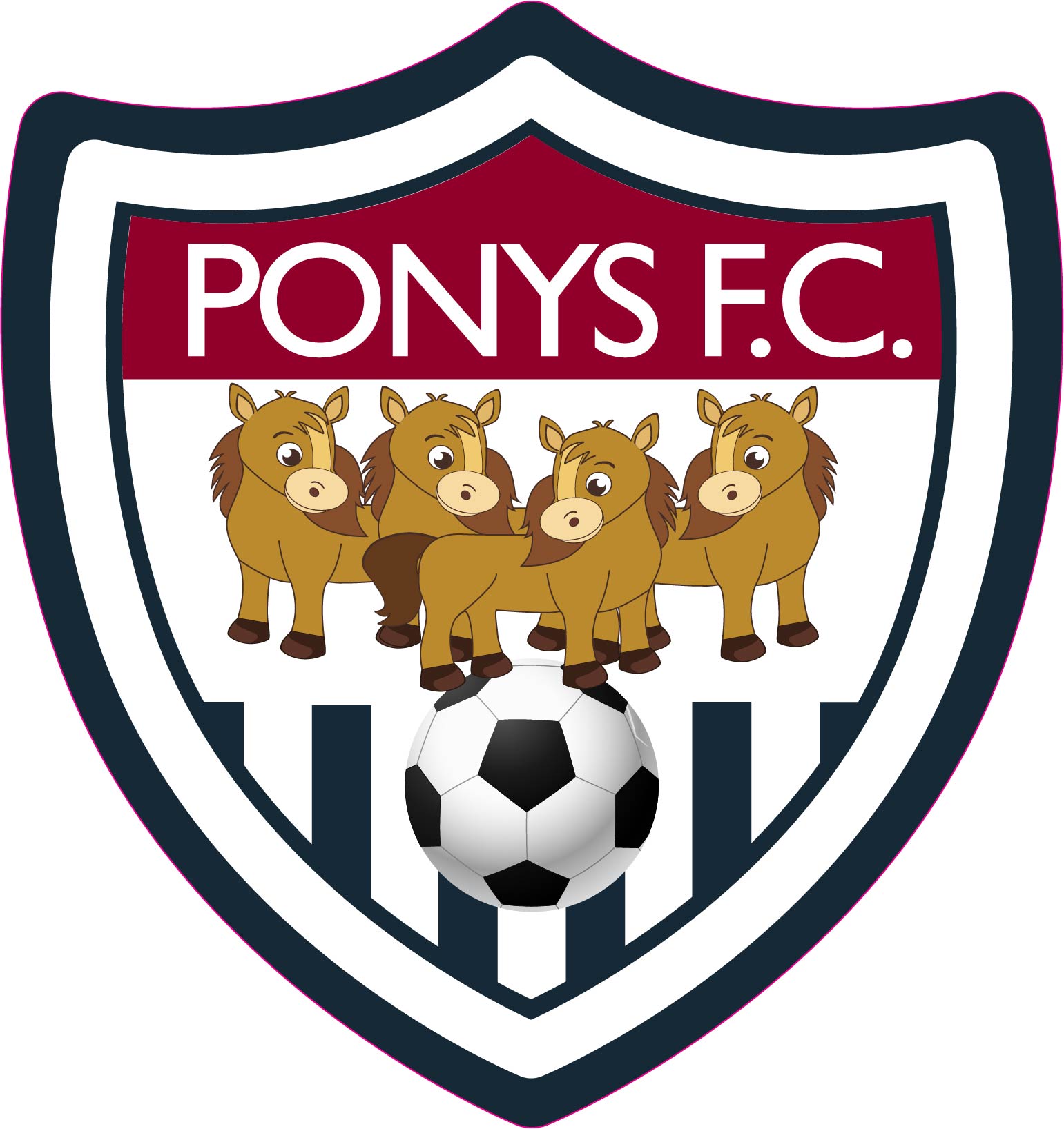 Ponys F.C. team badge
