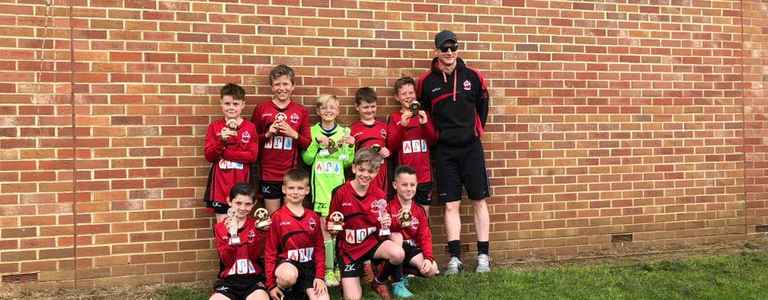 Quedgeley Wanderers (YOUTH) U10 Reds team photo