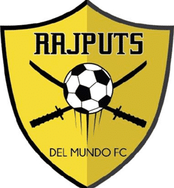 Rajputs Del Mundo FC Sunday 1st team badge