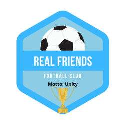 Realfriends FC team badge
