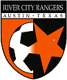 River City Rangers SC team badge