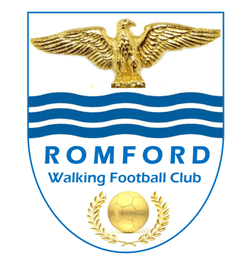 Romford Walking FC Over 50s team badge