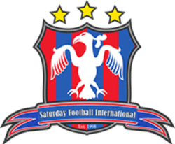 Saturday Football International (SFI) team badge