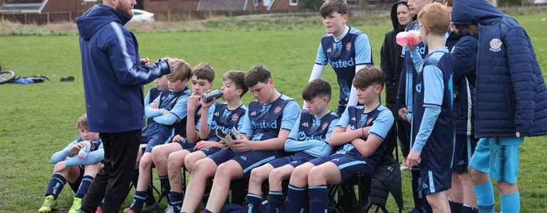 Seneley & Garswood U14 Eagles team photo