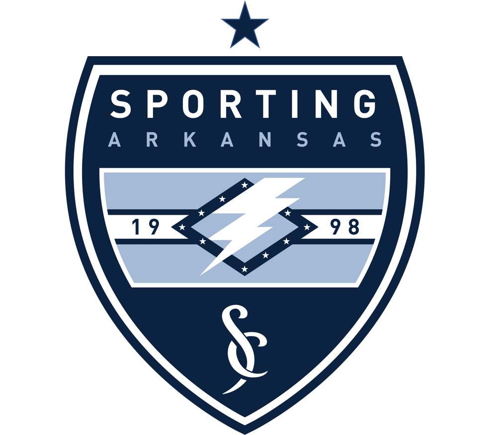 Sporting Arkansas team badge