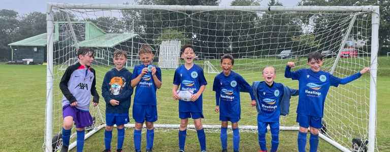 St Leonard’s Juniors FC U11 team photo