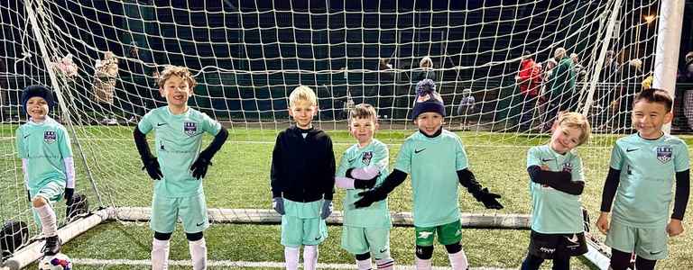 St Leonard’s Juniors FC U7 team photo