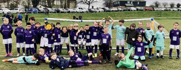 St Leonard’s Juniors FC U9 team photo