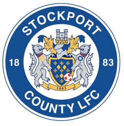 Stockport County Ladies Hatters team badge