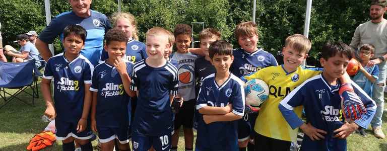 Stony Stratford Town FC U11 Tigers team photo