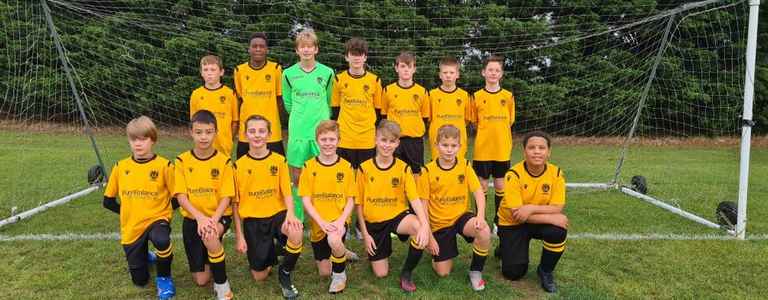 Stotfold Junior U14 Greys team photo