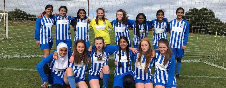 Sutton Coldfield Town Juniors U17 Girls team photo
