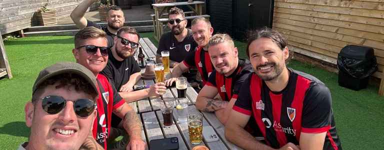 The Village Football Club team photo