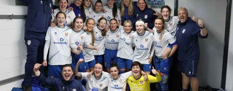 Tranmere Rovers Women team photo