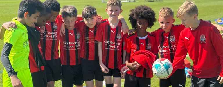 Unique FC U12 team photo