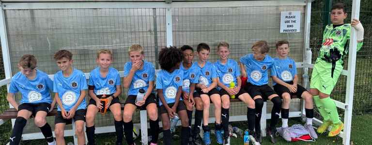 Unique FC U12 team photo