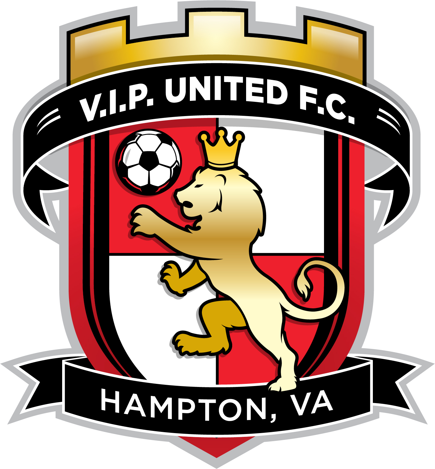 VIP United FC team badge