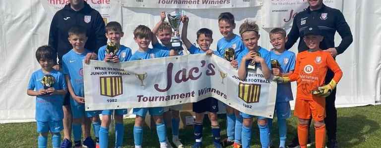 Walker Central Whites Sun U10 team photo
