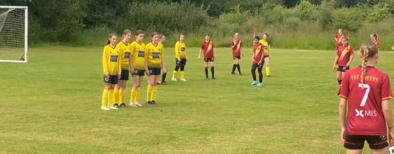 Wellesbourne Wanderers U14 Girls team photo