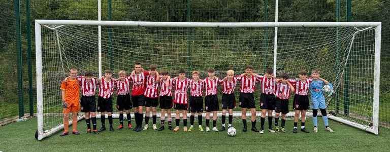 Witton Albion Academy U14 team photo