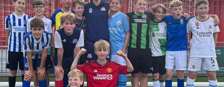 Worthing Dynamo U13 Black team photo