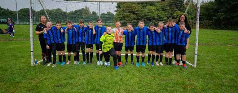 Wyrley Rangers U12's team photo