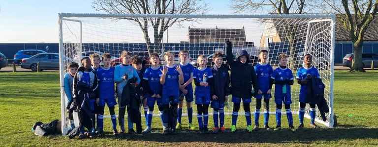 YAXLEY U12 team photo